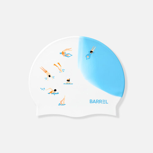 스노클링 포인트 실리콘 스윔 캡(B6SUASC005BLU)