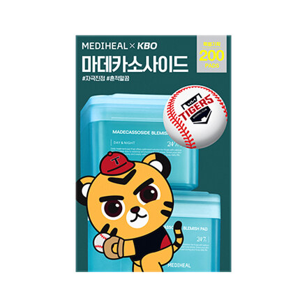 마데카소사이드 흔적 패드 [KBO 에디션_KIA 타이거즈]_본품100매+리필100매