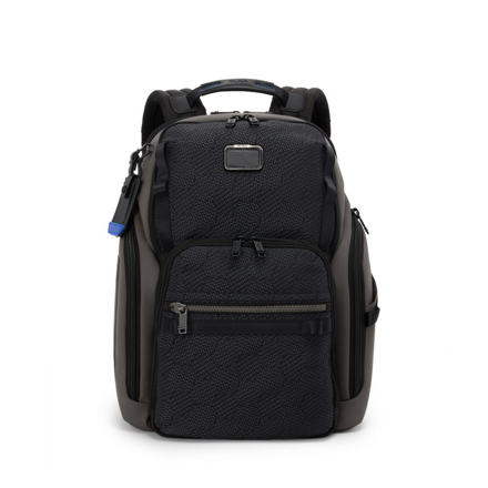 ALPHA BRAVO Search Backpack Black Geometric