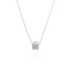 GRANITO DONUT NECKLACE SILVER