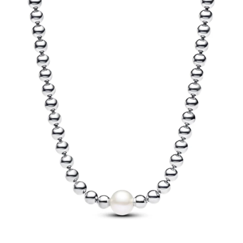 신세계인터넷면세점-판도라-necklace-트리티드 프레쉬워터 컬처드 펄 앤 비즈 콜리어 네크리스