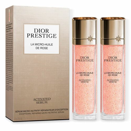 DIOR PRESTIGE LA MICRO-HUILE DE ROSE ACTIVATED SERUM DUO