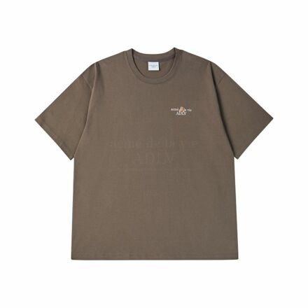 Logo-Short Sleeve-Beardoll Basic Logo-Brown