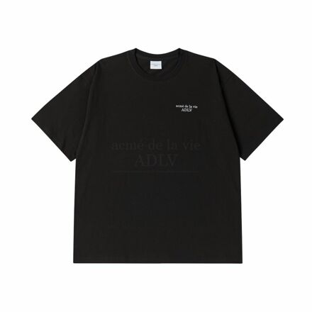 Logo-Short Sleeve-Ribbon Basic Logo-Black