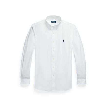 Custom Fit Stretch Poplin Shirt _ 白色