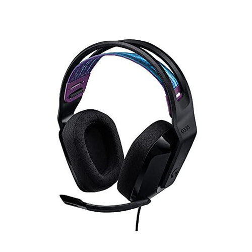 韩际新世界网上免税店-LOGITECH-EARPHONE_HEADPHONE-G335 Gaming Headset - Black