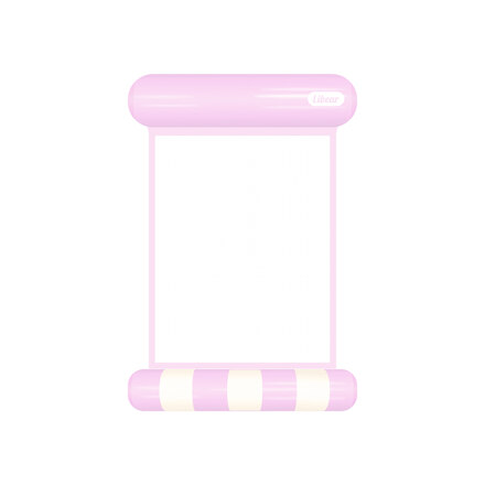 Libear Stripe Hammock Tube Light Pink