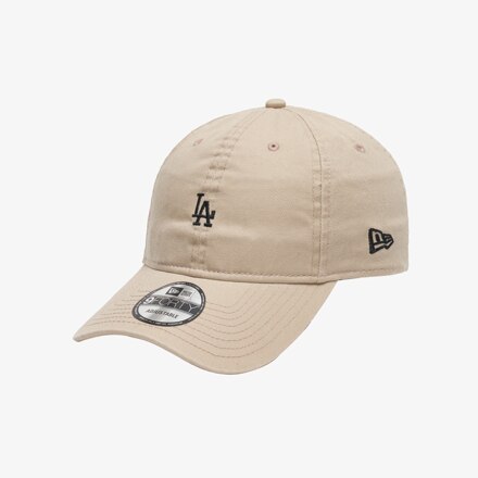 940 MLB Washed Mini Logo LA Dodgers Unstructured Ball Cap Beige 棒球帽
