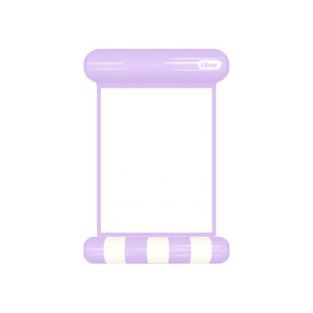 Libear Stripe Hammock Tube Lavender Purple