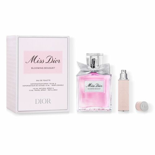 MISS DIOR BLOOMING BOUQUET SET (EAU DE TOILETTE AND TRAVEL SPRAY) 100ML+10ML