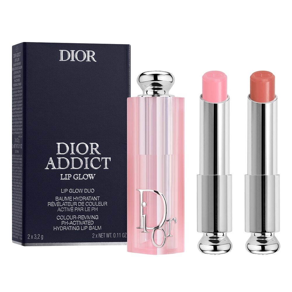신세계인터넷면세점-디올-메이크업세트-DIOR ADDICT LIP GLOW DUO 001 PINK+012 ROSEWOOD 3.2Gx2