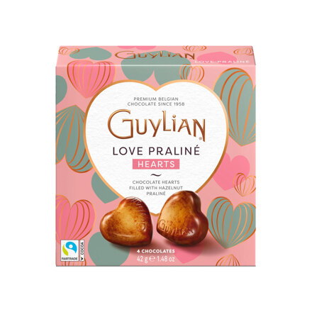 Chocolate Praline Hearts (42g)
