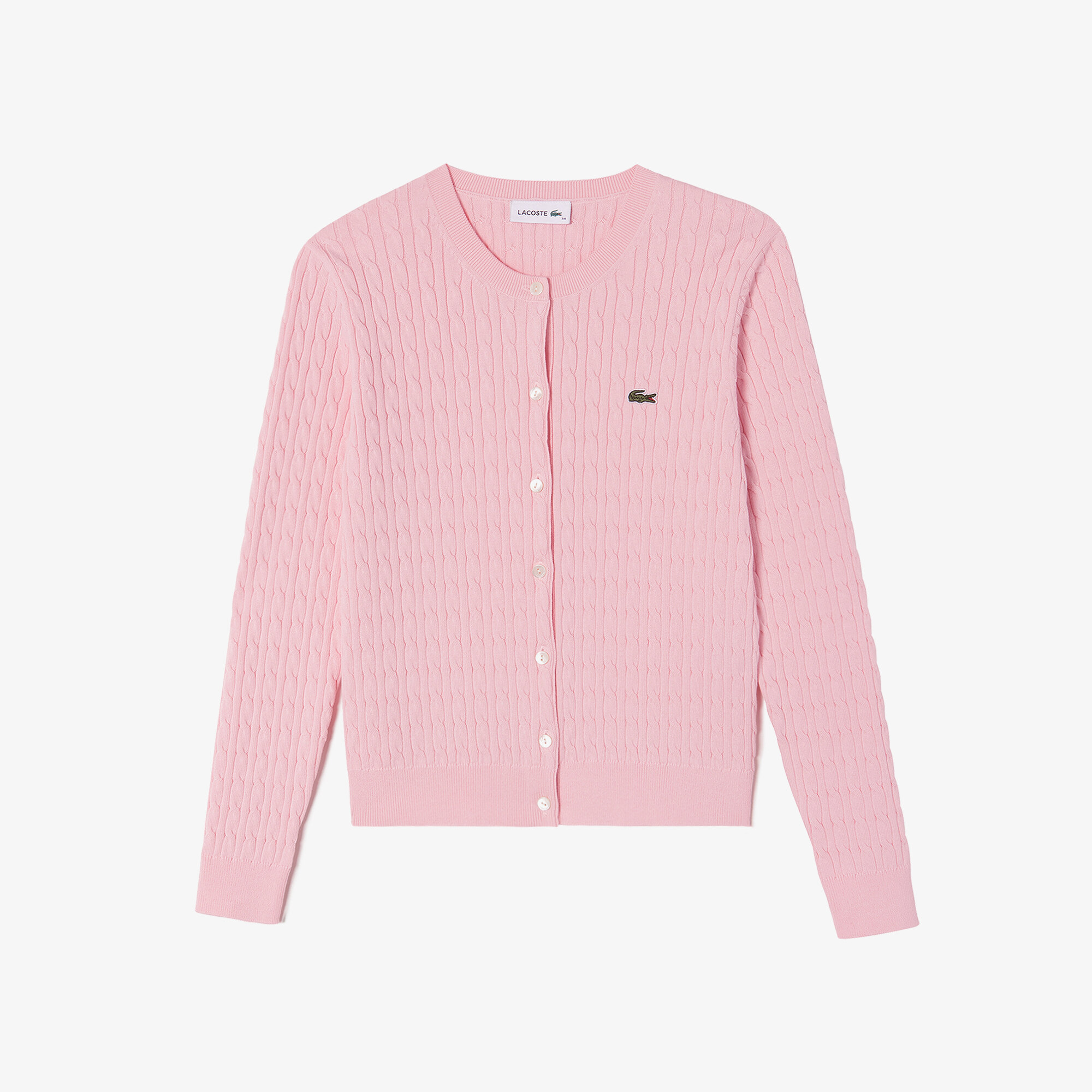 Cable Long Sleeve Cardigan / 麻花纹长袖开衫