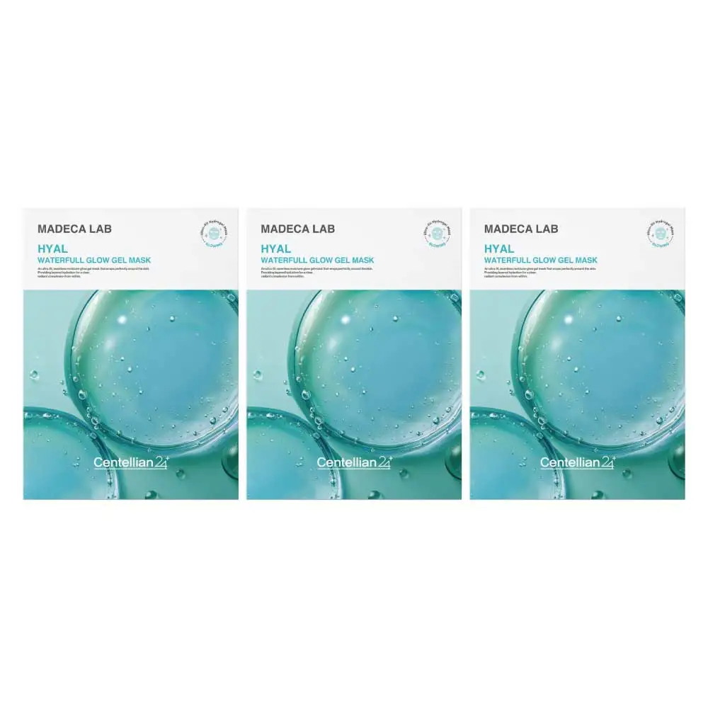 신세계인터넷면세점-센텔리안24-FaceMasksTreatments-히알 워터풀 글로우 겔 마스크팩 트리오 5매*3