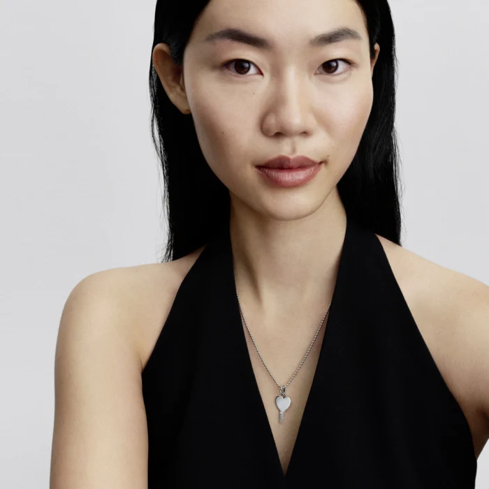 신세계인터넷면세점-판도라-necklace-인그레이버블 하트 키 펜던트_SV