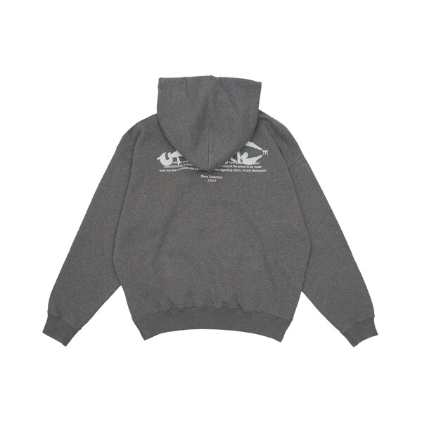 PAINT SCRIPT SKATE HOODIE MELANGE GREY W 오프화이트 패션 신세계면세점