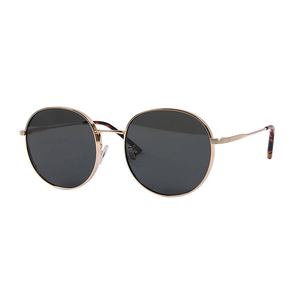 ◆RIETI◆ GEMELLI GOLD RT E6008 C1 GEMELLI C1, Khaki Lens + Gold Frame 墨镜- RIETI - 时尚馆