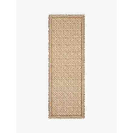 T Monogram Floral Oblong Scarf