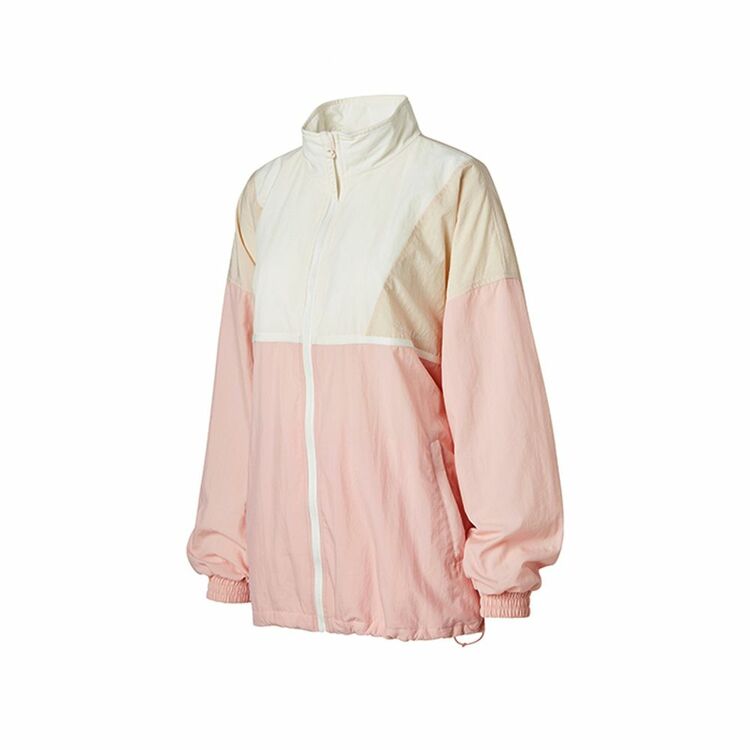 신세계인터넷면세점-젝시믹스-Cloths-XA5422G 배색 하이넥 바람막이 2.0 핑크블럭 F