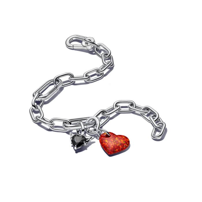 신세계인터넷면세점-판도라-bracelet-윙드 하트 미니 댕글 참_BK