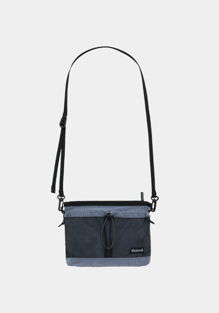 MESH POCKET SACOCHE_NYLON BLUEBERRY 斜挎包