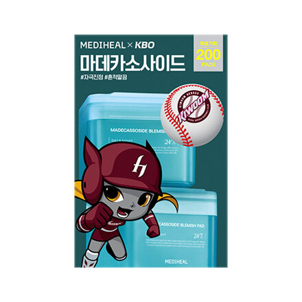 마데카소사이드 흔적 패드 [KBO 에디션_키움 히어로즈]_본품100매+리필100매