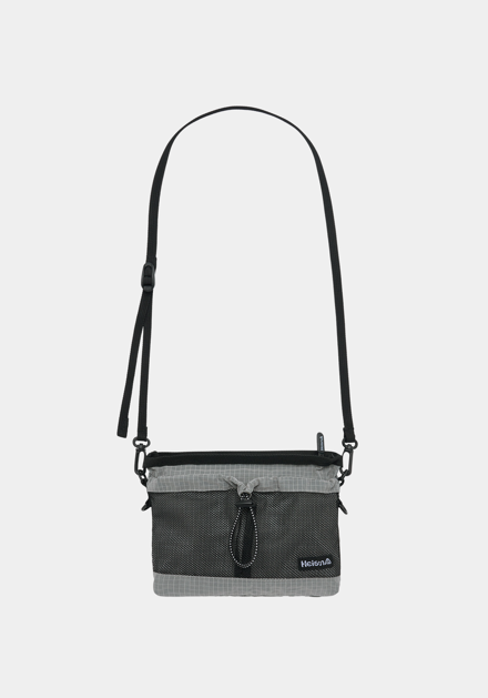 MESH POCKET SACOCHE_NYLON STONE GREY 斜挎包