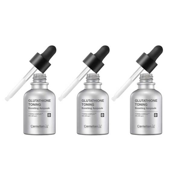 신세계인터넷면세점-센텔리안24-FacialCare-글루타치온 토닝 부스팅 앰플 트리오 30ml*3