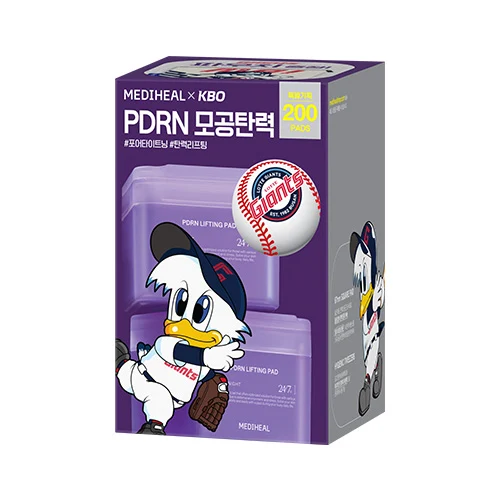 신세계인터넷면세점-메디힐-FacialCare-피디알엔 모공 탄력 패드 [KBO 에디션_롯데 자이언츠]_본품100매+리필100매