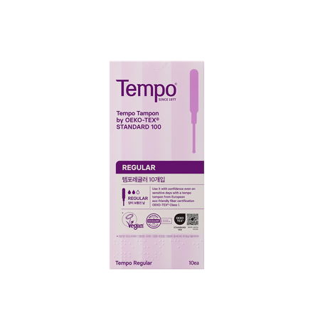 Tempo Original 普通型卫生棉条 10P