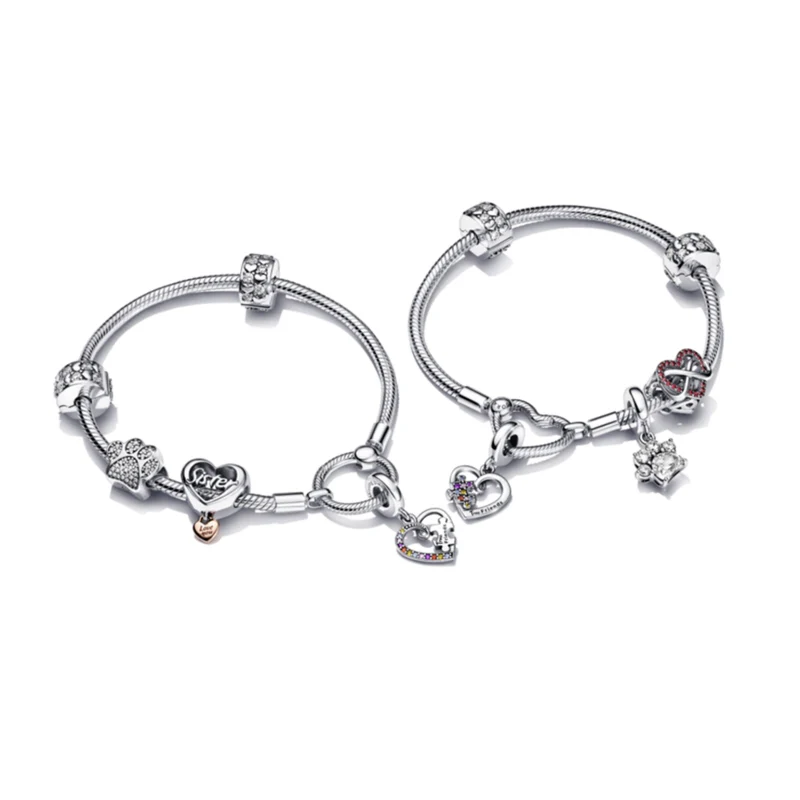 신세계인터넷면세점-판도라-bracelet-스파클링 펫 파우 프린트 댕글 참