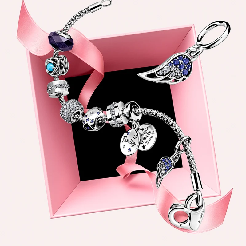 신세계인터넷면세점-판도라-bracelet-스파클링 스피리터블 엔젤 윙스 댕글 참