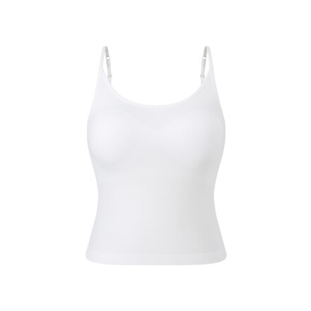 Modal U-Neck Bratop U领文胸背心 Ivory