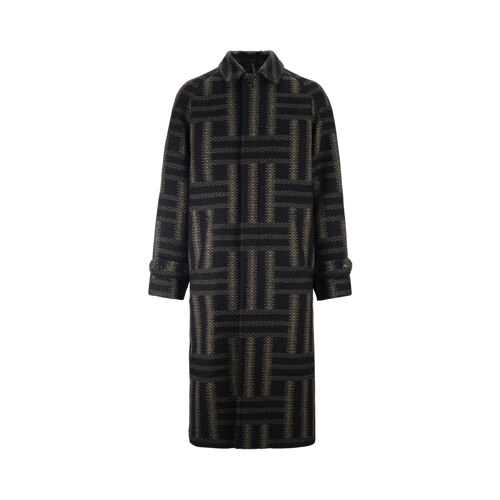 KENZO WEAVE OVERCOAT