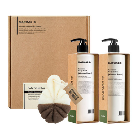 Deluxe Set Green Rose (Body Lotion + Body Wash)（身体护理套装）