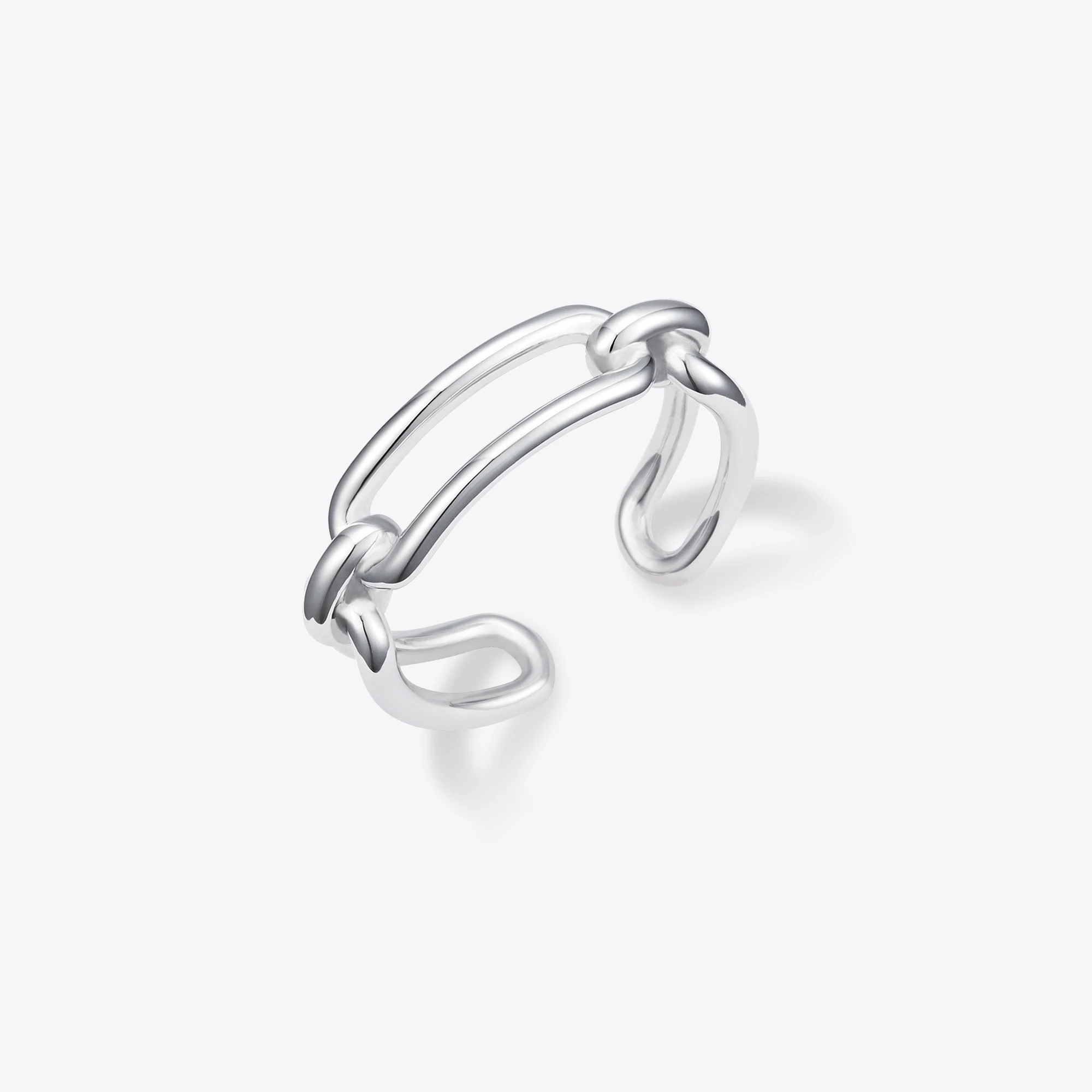 신세계인터넷면세점-미스그린-ring-미니 체인 튜브 반지 화이트
