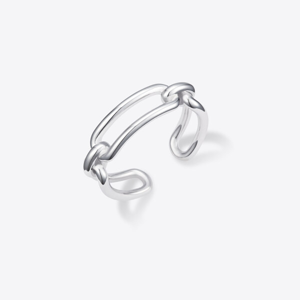 신세계인터넷면세점-미스그린-ring-미니 체인 튜브 반지 화이트