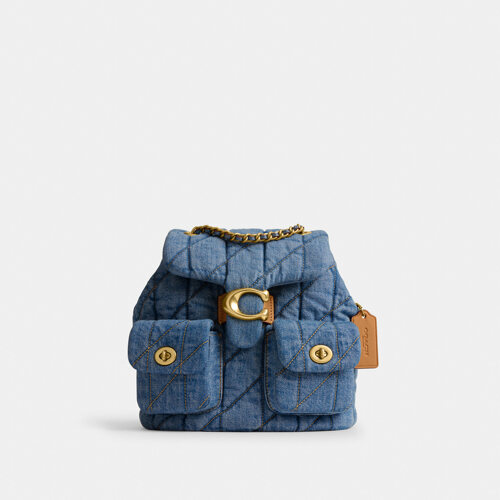 Tabby Backpack with Quilting