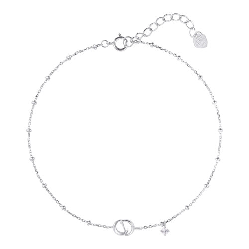 H0184 Silver 脚链