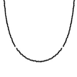 J.Fenella 블랙 스피넬 비드목걸이 2mm JJJTNN3BF039SR420