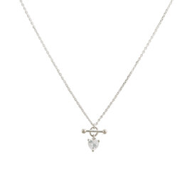 [엔믹스 릴리 착용]CUPID HEART NECKLACE