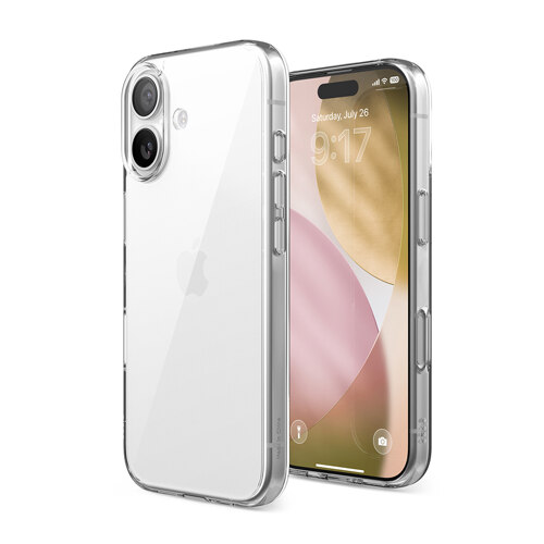 Elago iPhone 17 Slim Hybrid Clear Case | 手机壳
