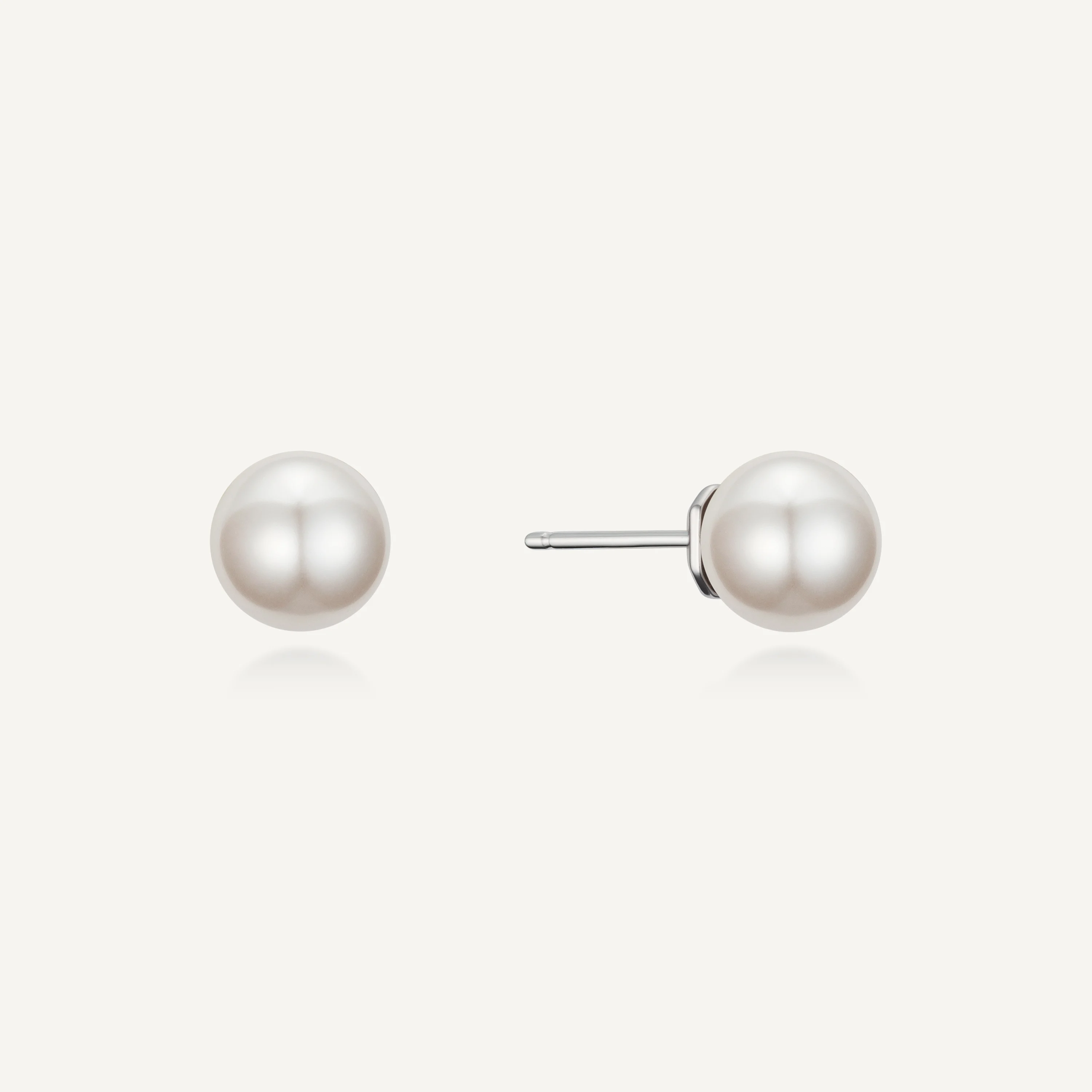 신세계인터넷면세점-미스그린-earring-[비비지 은하 착용] 쁘띠 펄 귀걸이 8mm