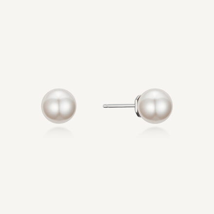 [비비지 은하 착용] 쁘띠 펄 귀걸이 8mm