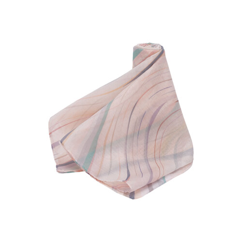 WOMEN SCARF SWIRL SUNBLCH