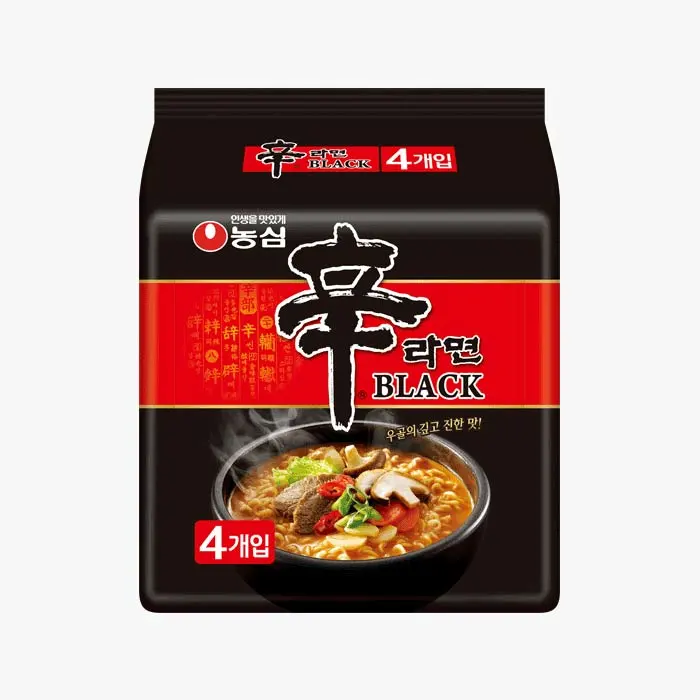 신세계인터넷면세점-농심-신라면 블랙 멀티팩 (4개입)