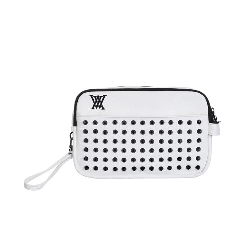 STUD POUCH_WH