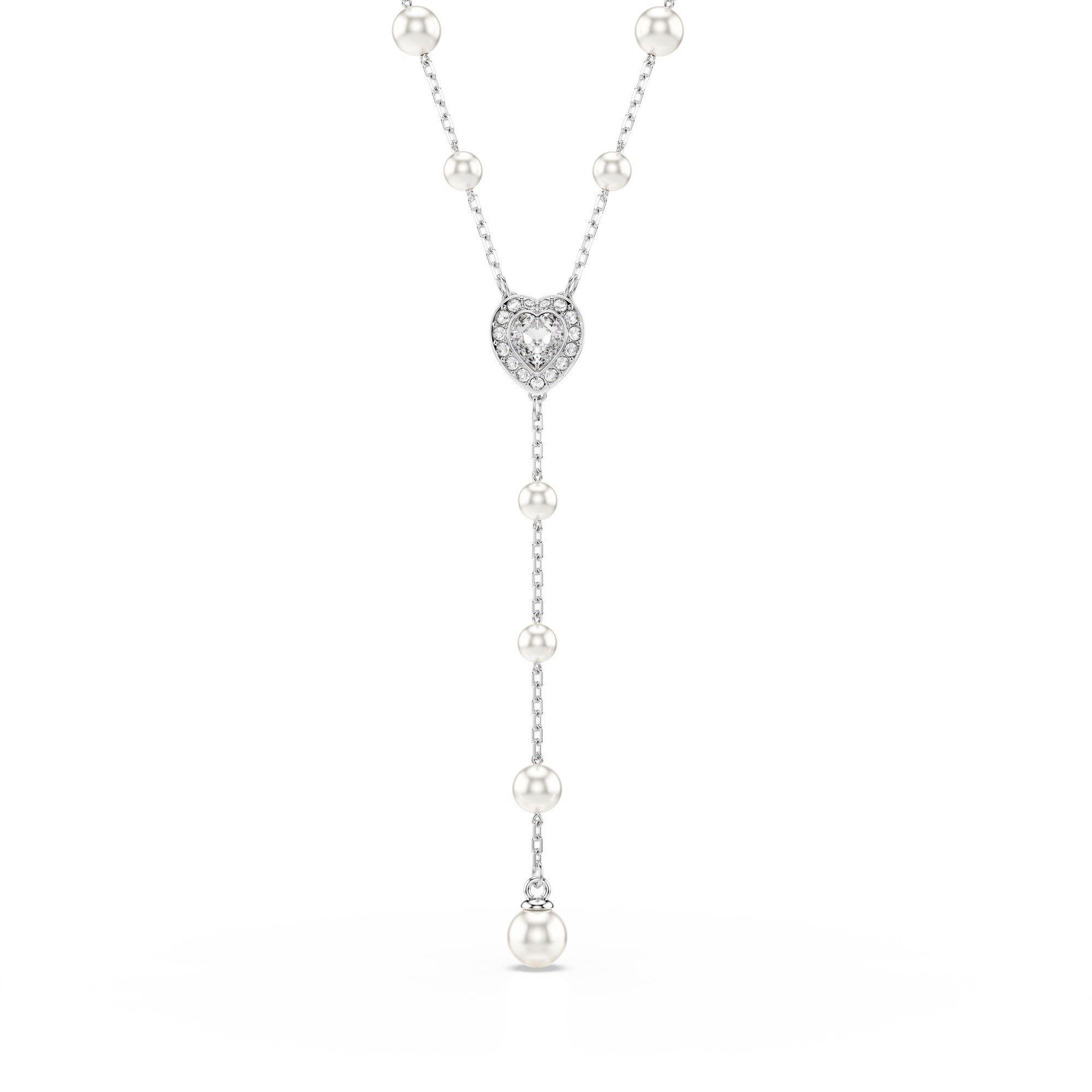 SS25 CAPSULE: NECKLACE PRL T CRY/RHS (珍珠和水晶项链/RHS)