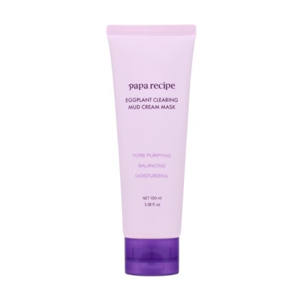 EGGPLANT CLEARING MUD CREAM MASK 水洗面膜 100ml