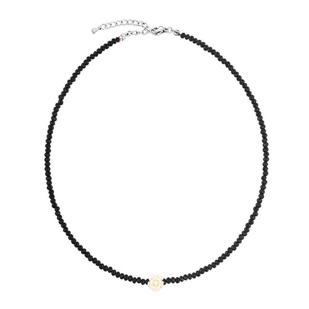 ☆Hei☆ rose spinel choker necklace HE23FANFW536BKFR Worn by Lee Chan-hyuk, VIVIZ Umji] Rose Spinel Choker
